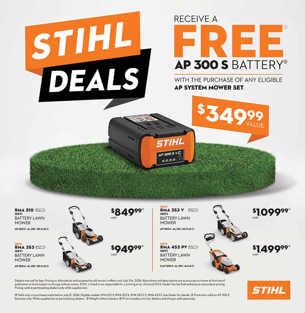 2026 Stihl Sale, Harrow, ON